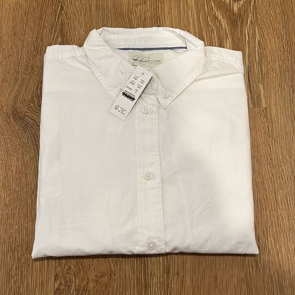 J. Crew Relaxed-fit washed cotton poplin shirt - Picture 4 of 4